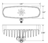 P11-WWFP-1	Spreader Light, White LED, Surface Mount, White Finish, Pigtail Wires