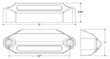D07-0S45-1	Accent Light Stainless 45 Degree Case With Gasket