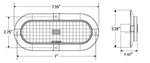 T61-0G00-1	6" Oval Surface Mount Gasket