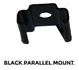 E45-0B03-1	Black Parallel Mount Screw Clip Qty 2